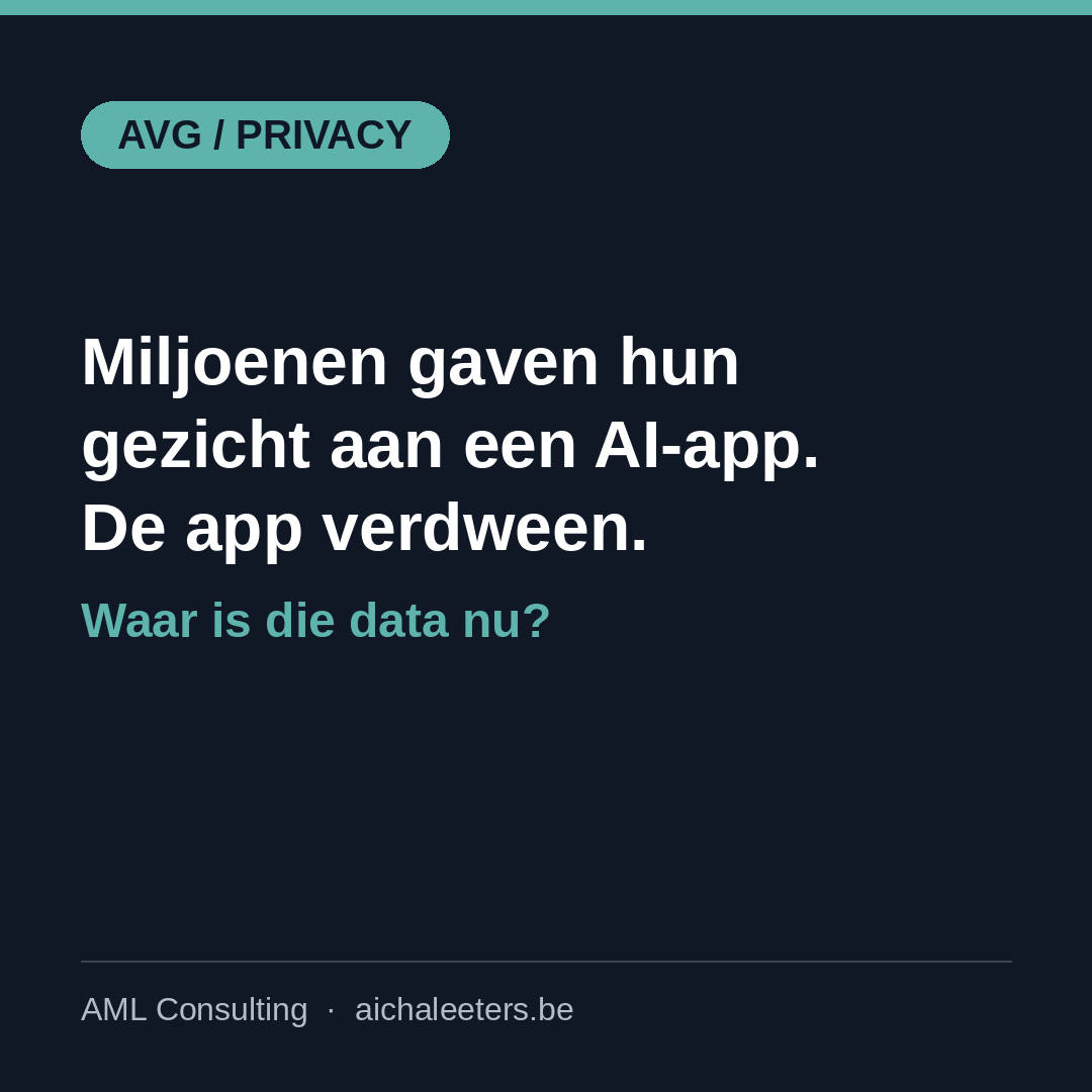 Je gezicht scannen voor een AI-video: wat gebeurt er nadien mee?